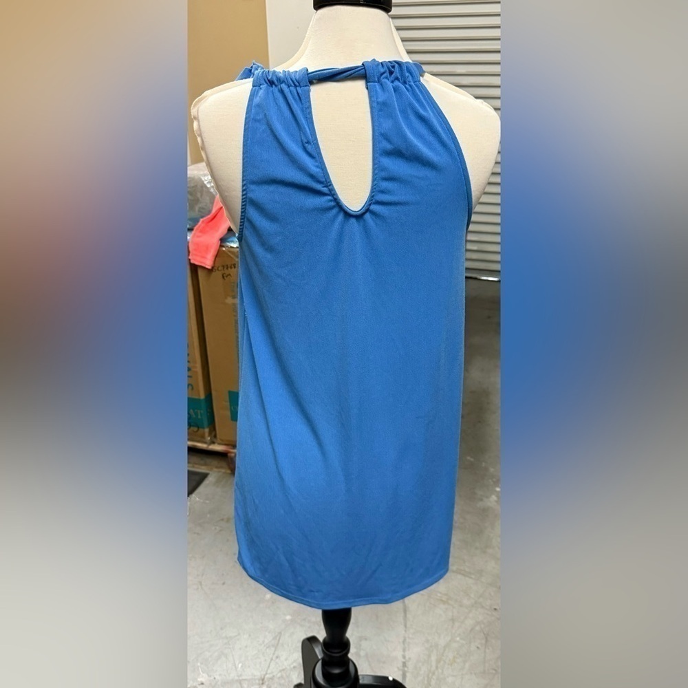 Green Envelope cover up dress blue - Picture 3 of 5